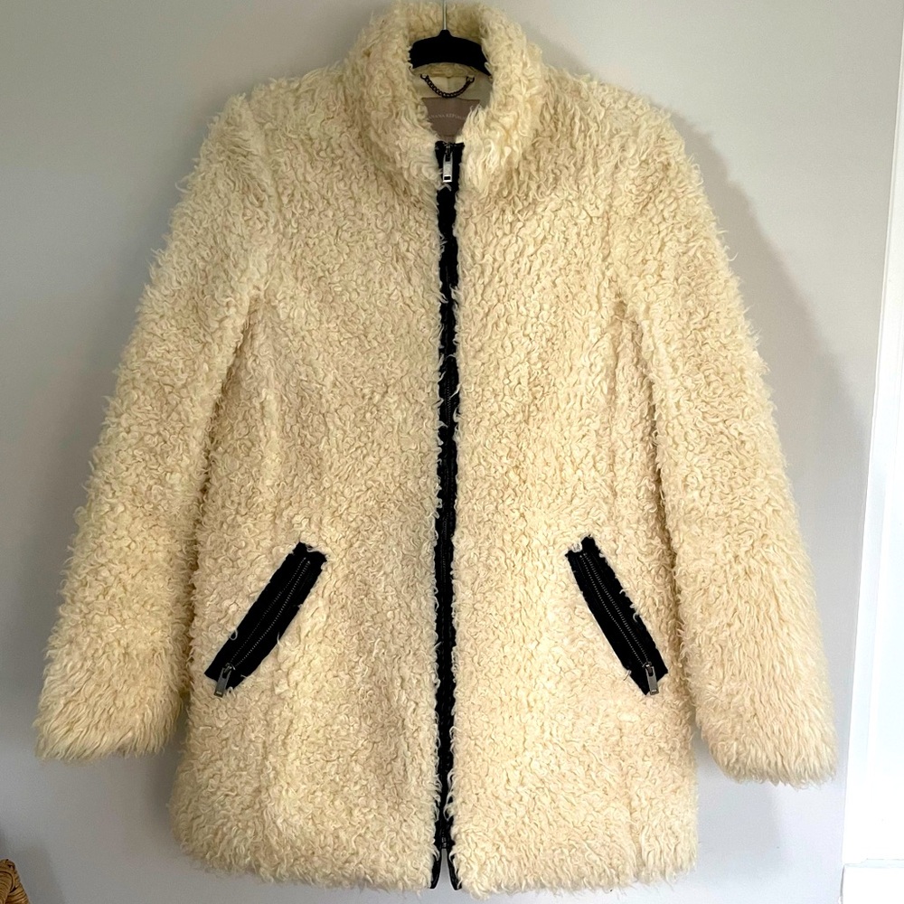 Vintage Banana Republic Teddy Coat size S *see description details*
